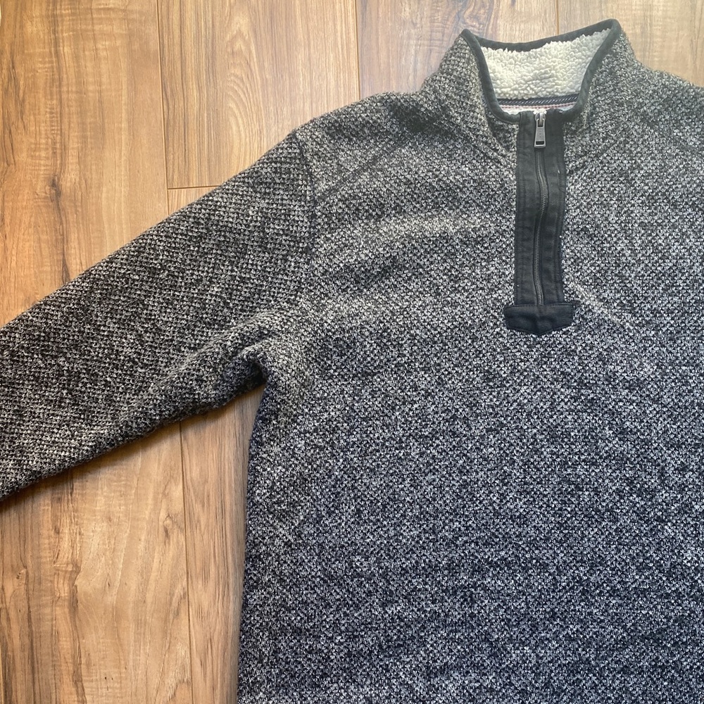 Orvis 3/4 Zip Sherpa lined Sweater